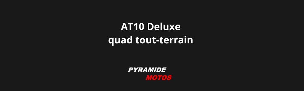 AT10 Deluxe quad tout-terrain