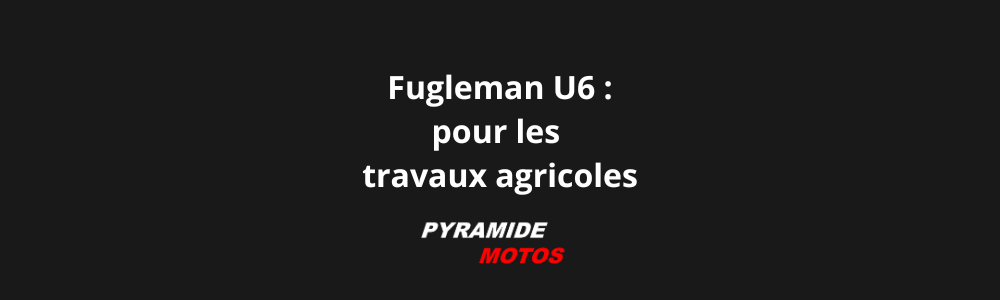 Le Fugleman UT6 pour les travaux agricoles
